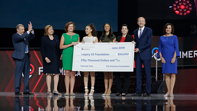 Primerica Foundation Grants $50,000 to Legacy 53 Foundation.