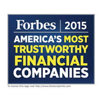 Forbes 50 Most Trustworthy Companies logo